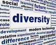 Diversity creative poster design