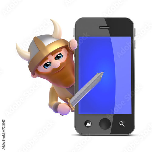 Illustration: Viking has a new smartphone Viking has a new smartphone