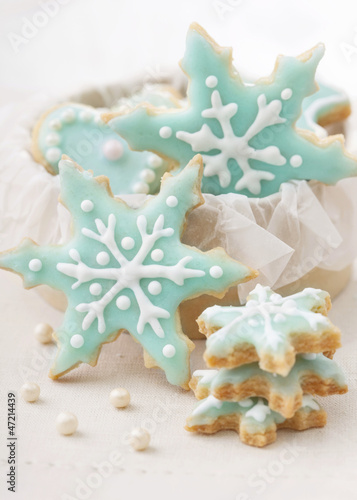 Photo: Pastel colored cookies Pastel colored cookies