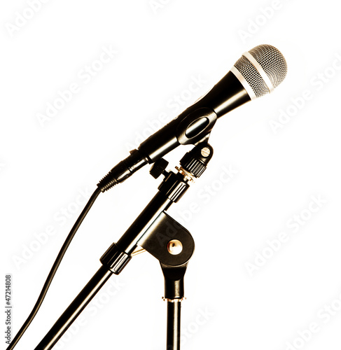 Photo: microphone side view microphone side view