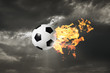 Foto: Flaming Soccer Ball Flaming Soccer Ball