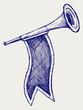 Fanfare. Doodle style