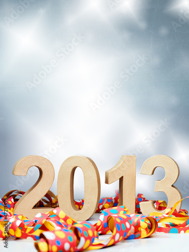 Illustration: Celebrating New Year 2013 Celebrating New Year 2013
