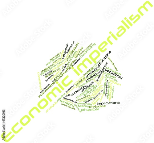 Illustration: Word cloud for Economic imperialism Word cloud for Economic imperialism
