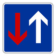 Vorrang vor dem Gegenverkehr