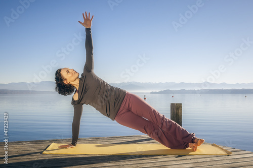 Photo: yoga woman yoga woman