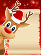 Vector: Rentier und Weihnachtshintergrund Rentier und Weihnachtshintergrund