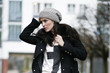 Stylische Frau