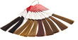 Foto: hair samples hair samples