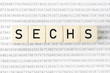 Zahl Sechs