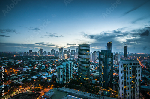 Photo: Makati skyline Phillippines Makati skyline Phillippines