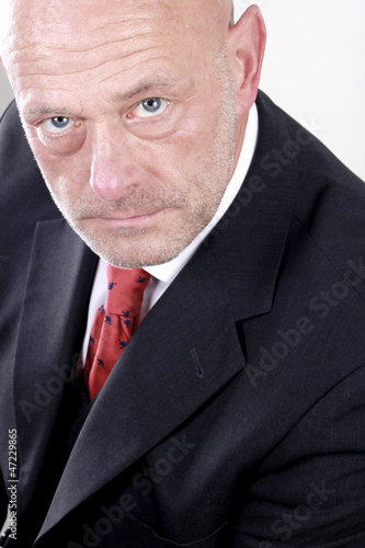 Photo: Ernster Geschäftsmann Ernster Geschäftsmann