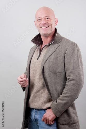 Photo: Mann mit Positiver Einstellung Mann mit Positiver Einstellung