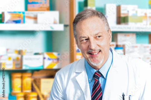 Photo: Pharmacist at work Pharmacist at work
