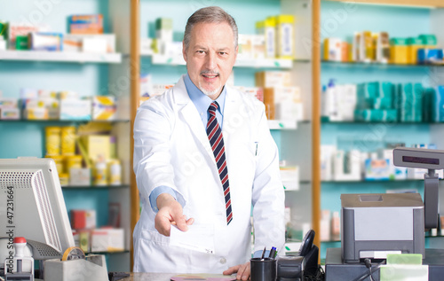 Photo: Pharmacist at work Pharmacist at work