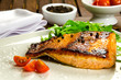 Baked salmon fillet