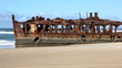 The Maheno wreck, Fraser Island, Australia
