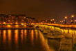 Nachtfoto von Pont Neuf und der Cité