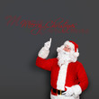 Glücklicher Weihnachtsmann