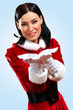 pretty santa girl