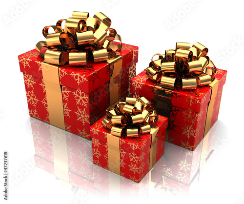 Illustration: Three presents Three presents