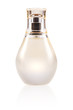 perfume bottle on white background