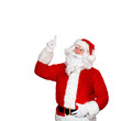 Weihnachtsmann auf weissem Hintergrund