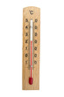 Wooden thermometer