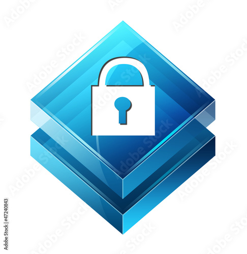 Illustration: Transparent to the 3d icon Transparent to the 3d icon