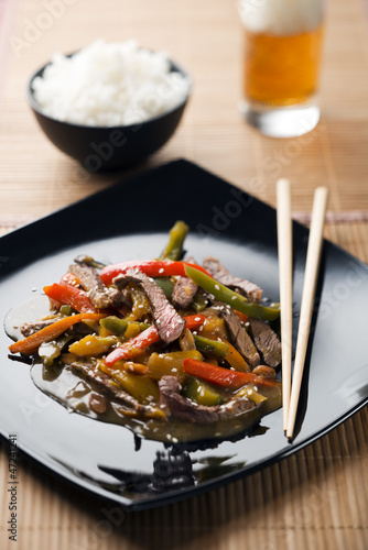 Photo: Chinese beef Chinese beef