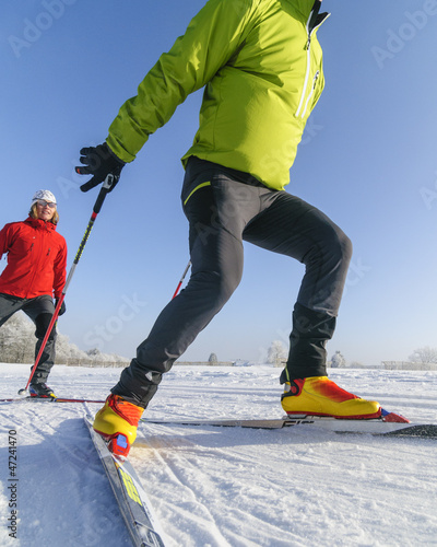 Photo: gemeinsam skaten im Winter gemeinsam skaten im Winter