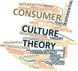 Word cloud for Consumer culture theory