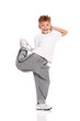 Boy dancing