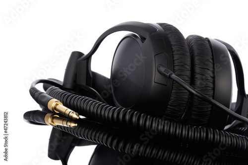 Photo: Modern headphones Modern headphones