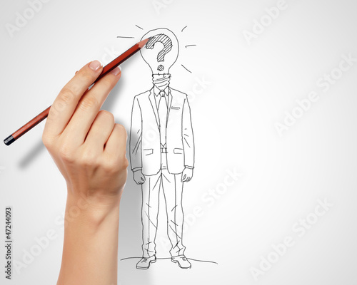 Foto: Questions and challenges in business drawing Questions and challenges in business drawing