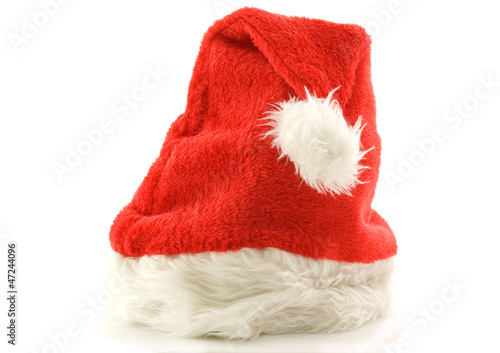 Photo: red santa claus hat red santa claus hat