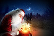 Santa with christmas letter