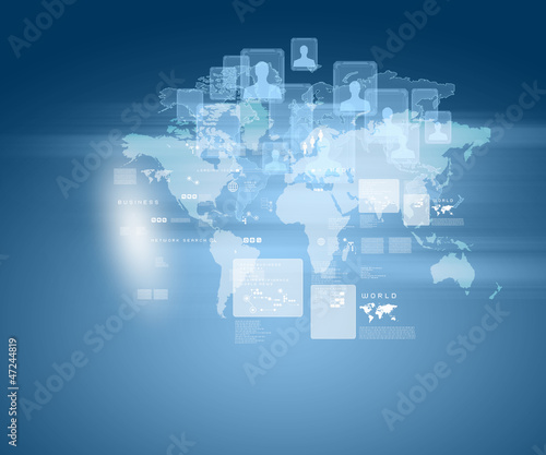Illustration: Internet concept illustration Internet concept illustration