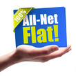 All-Net-Flat! Button, Icon