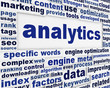 Analytics technical poster design