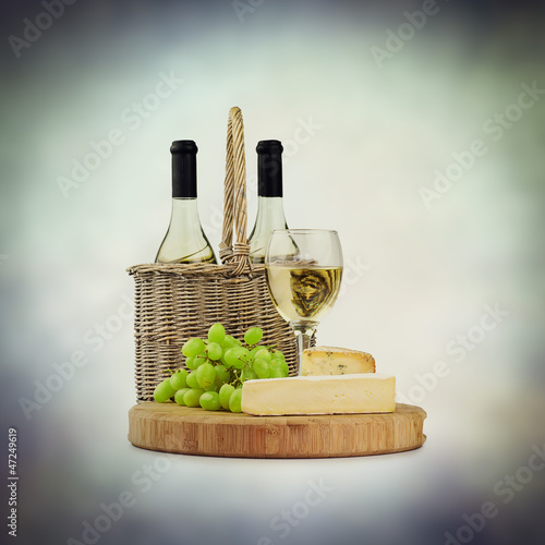Photo: white wine selection white wine selection