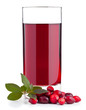 Photo: Cranberry juice Cranberry juice