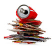 Cans for recyclingю Шsolated.