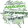 Word cloud for Application programming interface