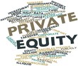 Word cloud for Private equity
