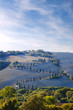 Tuscany, countryside by val d orcia, la foce