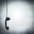 black phone hanging