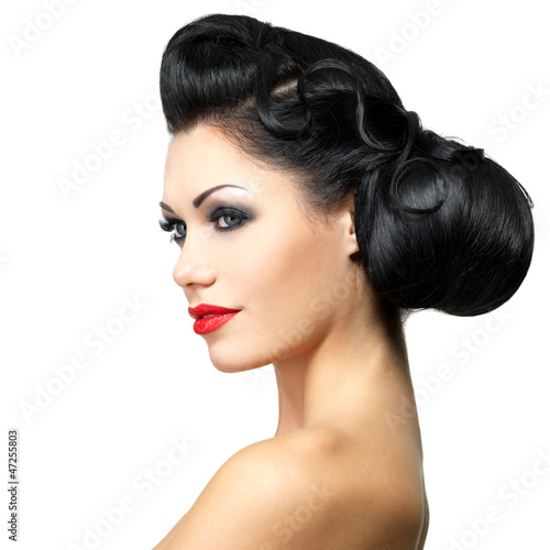 Photo: Fashion woman with beauty hairstyle Fashion woman with beauty hairstyle