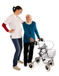 Oma mit Rollator