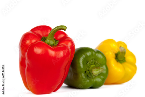 Photo: Roter, gelber und grüner Paprika III Roter, gelber und grüner Paprika III